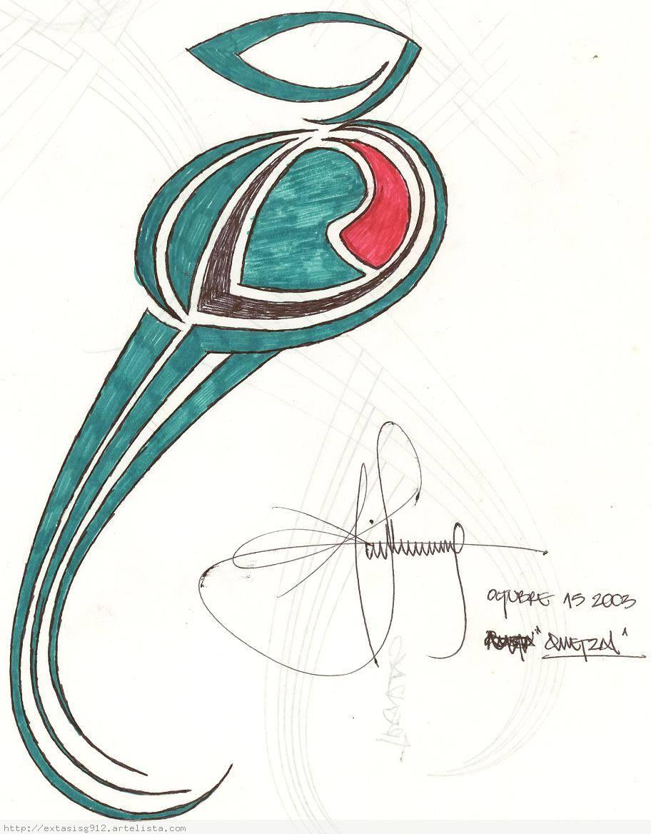 Quetzal Drawing